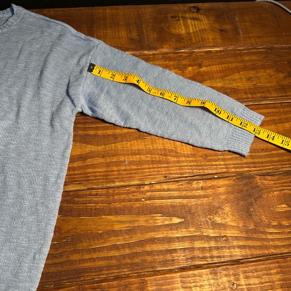 Tribal Petite Small Autumn Daisy Embroidered Knit Sweater 100% Cotton - Picture 6 of 8